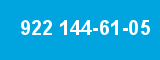 922 144-61-05